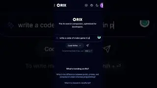 Ai chatbot designed for coders 🚀#shorts #youtubeshorts #ai #chatbot #coders