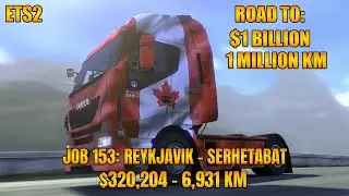 Euro Truck Simulator 2 - JOB #153: REYKJAVIK - SERHETABAT