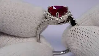 Buma Ruby Ring  3.01 carats