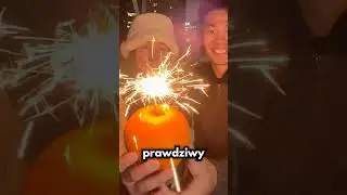 Zrobił TO ze zwykłej pomarańczy!🥳