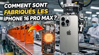 INTERDIT : Comment Apple Fabrique l'iPhone 16 Pro en Usine (CHOQUANT)