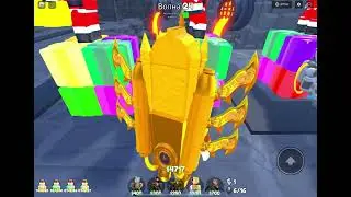 Прохожу бесконечный режим клок ￼￼пауком / I go clock  spider toilet tower Defense Roblox