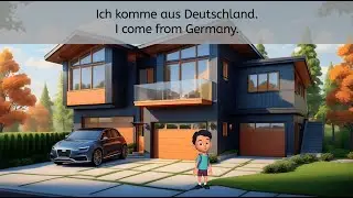 German A1 for Beginners | formal & informal greeting | my family | Basic Conversation
