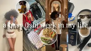 a busy (ish) all over the place week in my life | concerts, food, photoshoots + solo trips