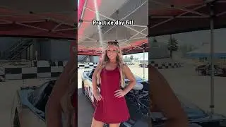 You can find the dress in my Amazon store front! #nascar #racing #motorsport #blonde #femaleracer