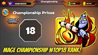 Castle Crush | Mage Tournament Championship #Top20 Prize 🏆 Opening 🪟 Mage Tournament Sticker 👻