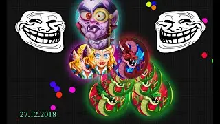Agar.red - Tricksplit Reverse Popsplit and Impossible Popsplit! Doublesplit Gamemode: Party #4
