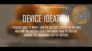 Museum Device Digital Narrative
