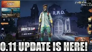 PUBG MOBILE 0.11 UPDATE IS HERE! | 0.11 GAMEPLAY | ZOMBIE MODE IS AVAILABLE!
