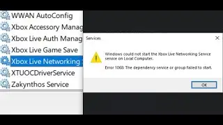Fix Xbox Services Not Starting Error Windows Could Not Start Xbox Service Error 1068 On PC