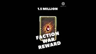 MK mobile: 1.5 million faction war reward #shorts