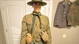 My vintage Boy Scout equipment/uniform