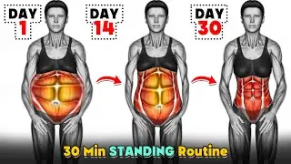 Standing 30 Minute Morning Workout For Women At Home | Burn Fat Fast,Boost Energy, Beginner Friendly