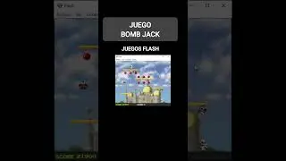 Jugando Antiguos Juegos Flash - Bomb Jack Level 06
