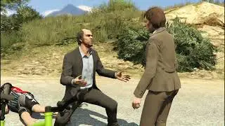 GTA 5 | Trevor Flirts with Niko's Girlfriend Michelle!