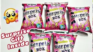 MakeUp Surprise Box Snacks With Free Gift Inside | Surprise Gifts | Free Jewellery Gifts For Kids 🤩🤩