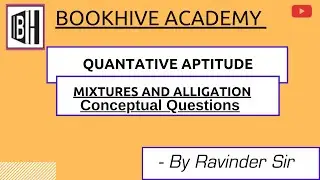 Mixture and Alligation | Conceptual Questions | Part 2