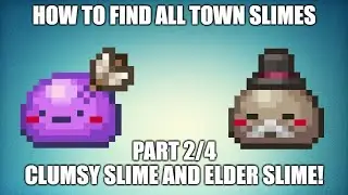 Terraria How To Get All The Town Slimes 2 of 4 - The Great Slime Mitosis