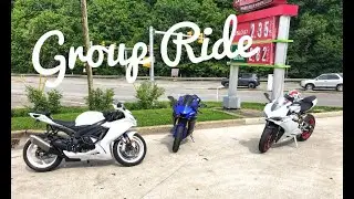 GSXR 600, R6, and Ducati Group Ride...