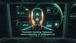 Invideo AI Toonami Gaming Takeover at Midnight cst Every SATURDAY