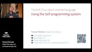 TinySelf 6.2 - Using the Self programming system