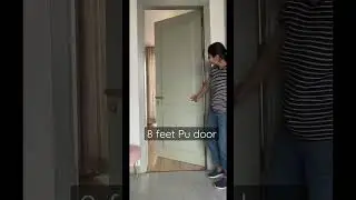 8 feet pu door! #interiordesign #door #coloraza #shorts #homedecor #homehacks #architecture