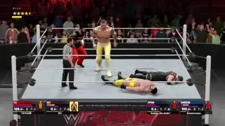 WWE2K17 Online Tag EZ1 & Y2-FLAME vs Scotty_the_body1 & Greencreeper