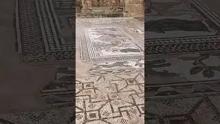 Roman Mosaic Bath of Achilles #Paphos Archaeological Park #Cyprus