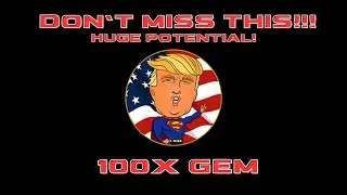 I Bought Super Trump Coin! | This Meme Coin Will Blow Up!!! | Super Trump Crypto Breakdown