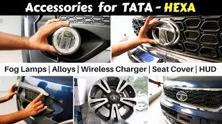Accessories for Tata HEXA with prices | Hindi | Ujjwal Saxena