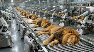 Inside The Lion Leather mega Factory:  Crafting The Wold's  Most Luxury Leather  (Full Process)