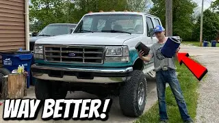 The Ford OBS 7.3L Powerstroke Gets A New Bigger Air Filter!