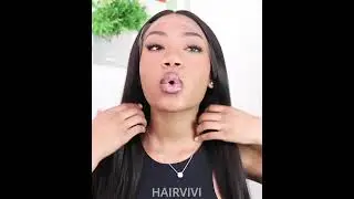 What Lace?? This Wig is So Natural! Invisible Lace & 13x6 Clean Bleached Knots | Hairvivi #shorts