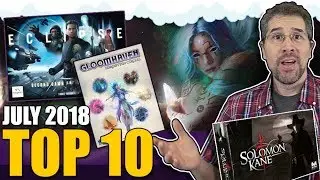 Top 10 most popular board games: July 2018