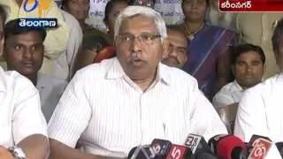 Prof Kodandaram Press Meet | TJAC Rally Against Unemployment