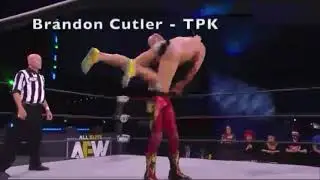 AEW Finisher : Brandon Cutler - TPK (plus) Springboard Elbow Drop