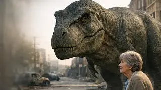 The Day a Dinosaur Appeared | A True-Feeling Story | Old women And Dinosaur | #dinosaur 