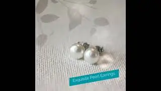 Classic Pearl Stud Earrings