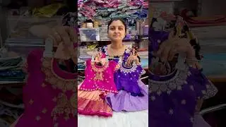 New born pattu pavadas #latestdesigns #motherdaughter #trending 😍😍