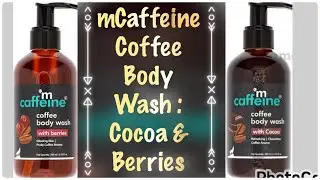mCAFFEINE COFFEE BODY WASH (COCOA & BERRIES)