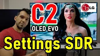LG C2 OLED EVO: Mejores Settings SDR (Rango Din&aacute;mico Est&aacute;ndar) - Calibraci&oacute;n Recomendada