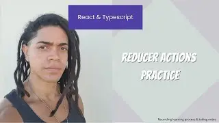 React & Typescript : Types in Reducer Practice