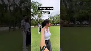 college life ?? first year vs final year #shorts #minivlog #collegelife