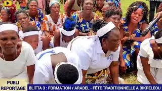 #Développement #Tradition Edition_2025 , la fête des ignames #BidiBugedi à #Dikpéléou