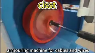 armouring machine for cables and wires