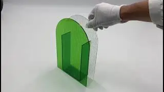 RECHI Custom Design & Manufacture Nordic Style Acrylic Flower Spot Stand Vase For Home Decoration