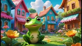 Six Little Froggies Hop Opposites | Fun Opposites Song for Kids | Learn and Jump with Frogs