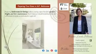 Pre Listing Tips: How to Prepare Your Bathrooms for Listing.
