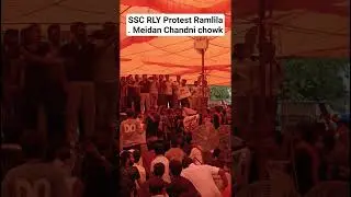 SSC Protest 24 August 2025 | Aditya Ranjan Sir Ramlila Meidan New Delhi #sscprotest #ssccgl #video