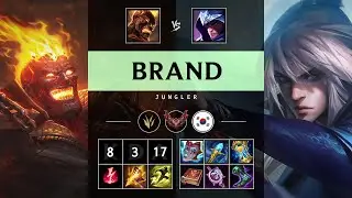 Brand Jungle vs Talon - KR Grandmaster Patch 25.13